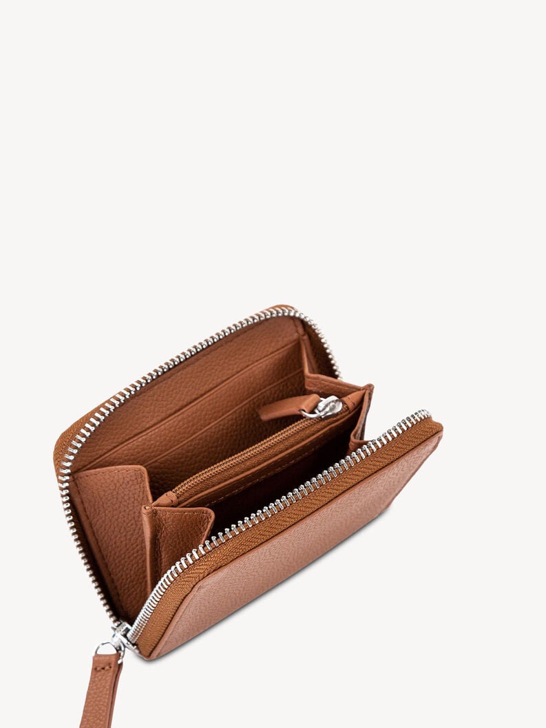 porte-monnaie en cuir - marron 50009-700 acheter tamaris sacs à main et étuis en ligne