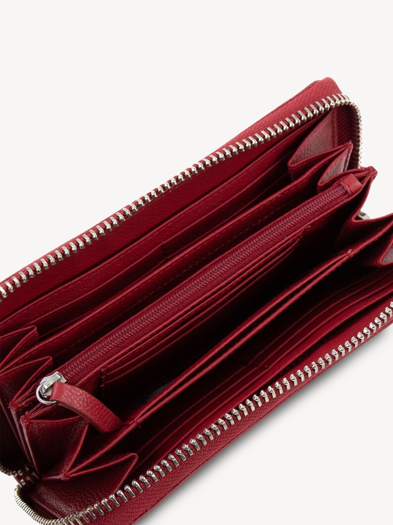 porte-monnaie en cuir - rouge 50011-600 acheter tamaris sacs à main et étuis en ligne
