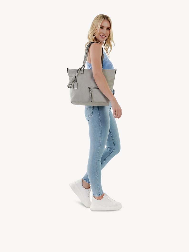 sac cabas gris 32803-810 acheter des tamaris des sacs de shopping en ligne