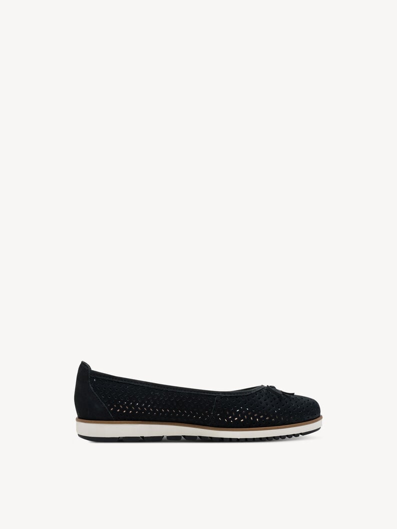 cuir ballerine bleu 1-22121-42-805 acheter tamaris ballerines en ligne