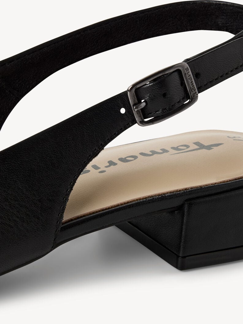 cuir harnais pompes - noir 1-29401-44-003 acheter tamaris fronde des pompes en ligne