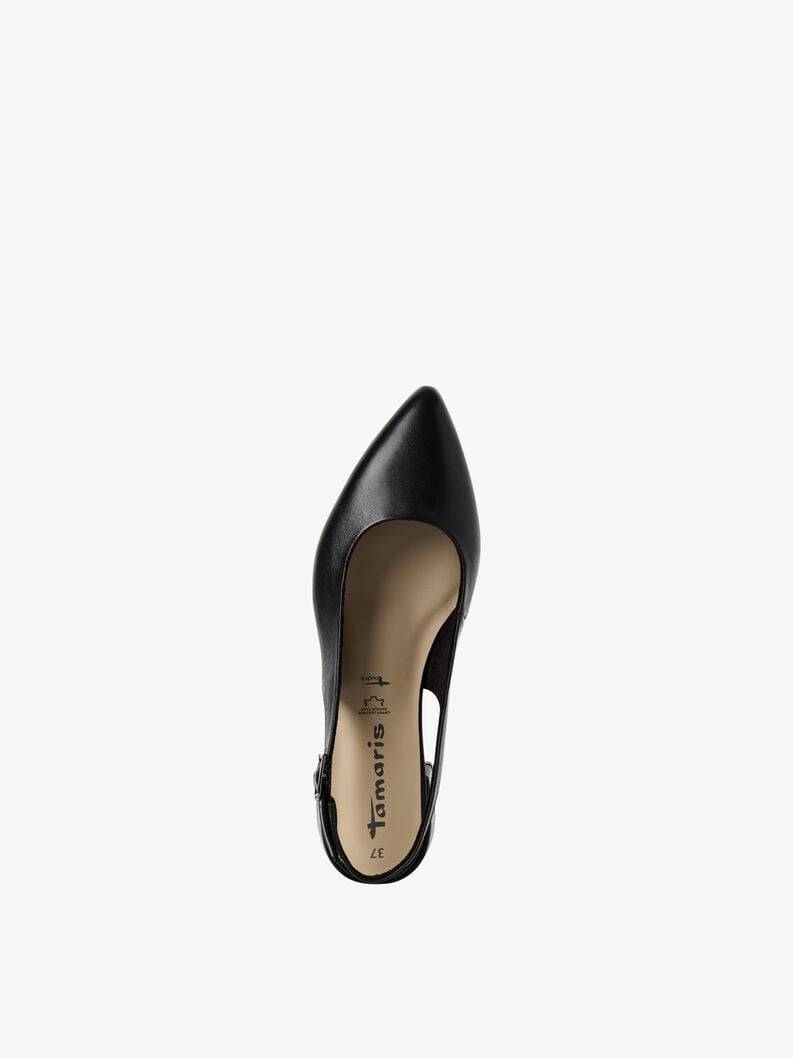 cuir harnais pompes - noir 1-29401-44-003 acheter tamaris fronde des pompes en ligne