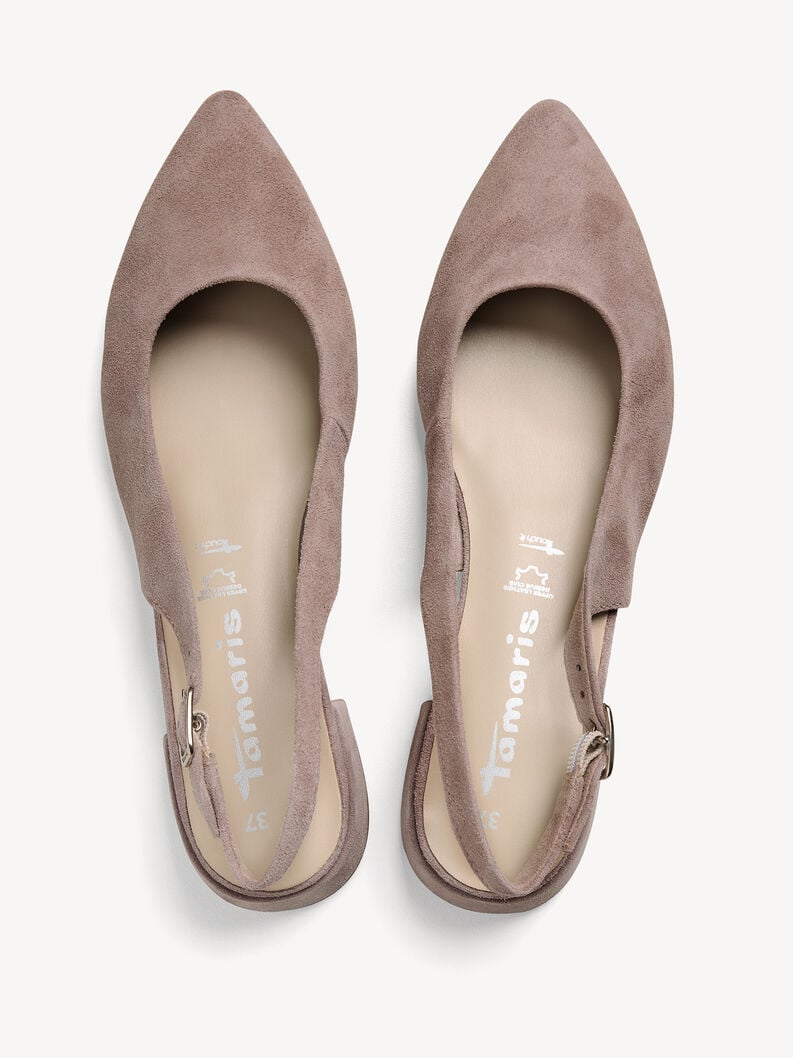 cuir harnais de pompes beige 1-29401-44-341 acheter tamaris fronde des pompes en ligne