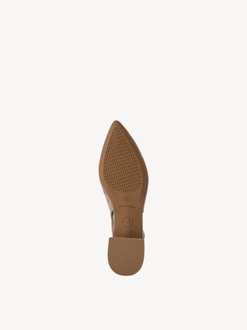 cuir harnais de pompes beige 1-29401-44-341 acheter tamaris fronde des pompes en ligne