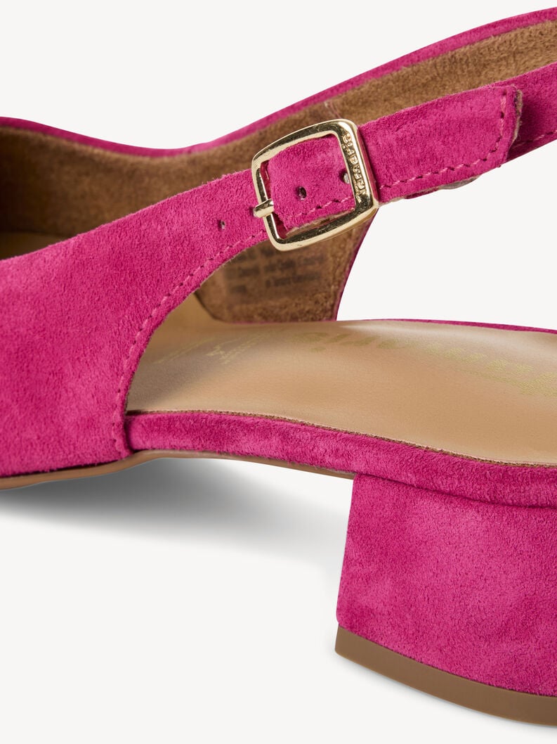 cuir harnais pompes - rose 1-29500-42-510 acheter tamaris fronde des pompes en ligne