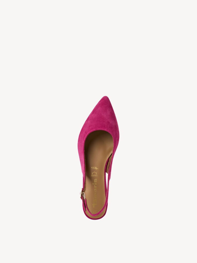 cuir harnais pompes - rose 1-29500-42-510 acheter tamaris fronde des pompes en ligne