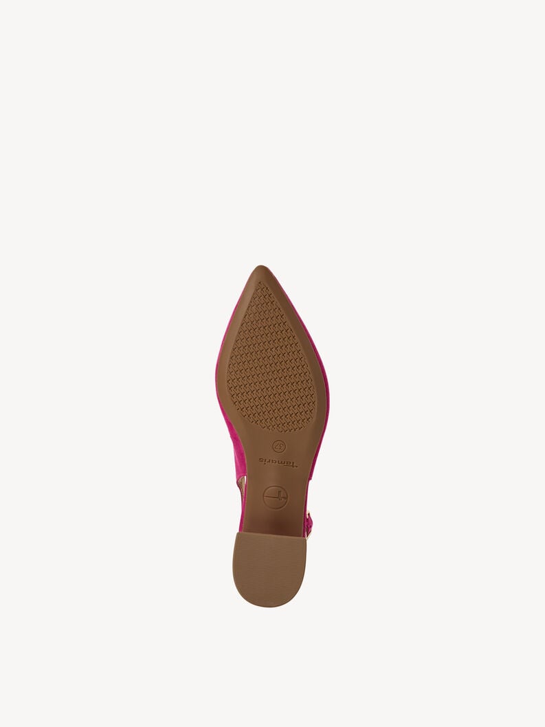 cuir harnais pompes - rose 1-29500-42-510 acheter tamaris fronde des pompes en ligne