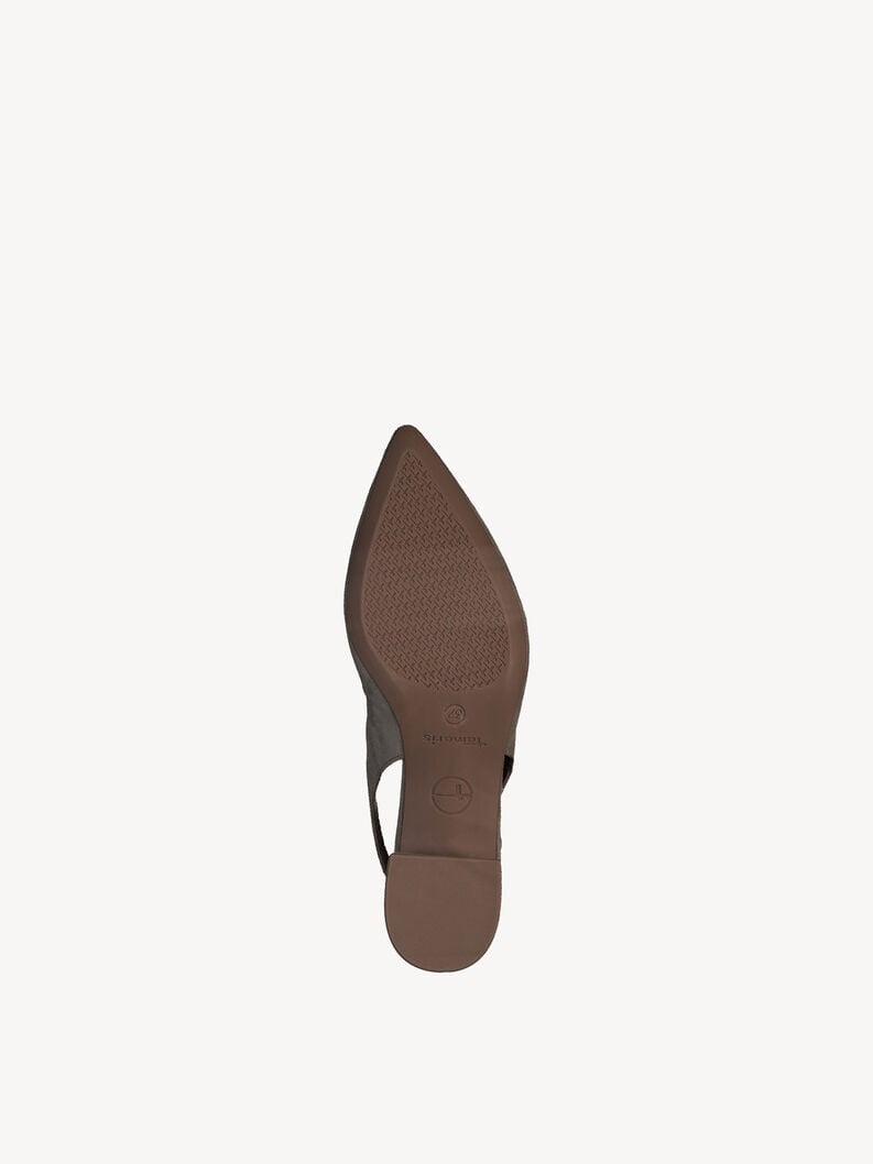 cuir harnais pompes - vert 1-29500-42-771 acheter tamaris fronde des pompes en ligne