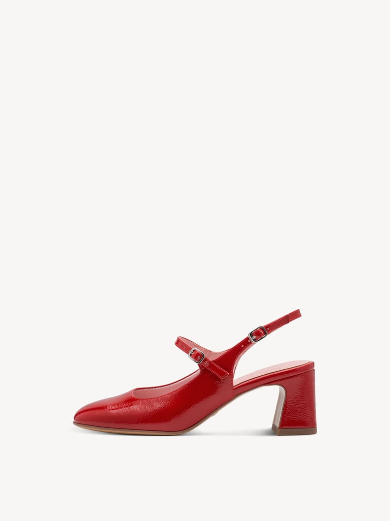 harnais pompes - rouge 1-29601-46-524 acheter tamaris fronde des pompes en ligne