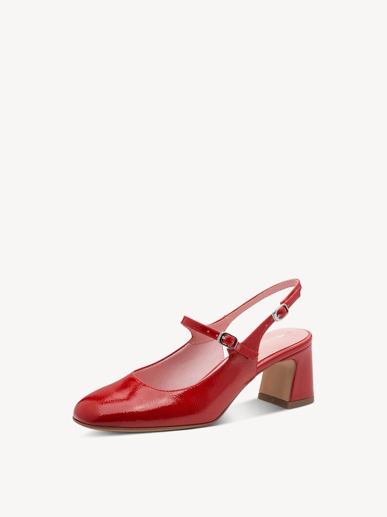 harnais pompes - rouge 1-29601-46-524 acheter tamaris fronde des pompes en ligne