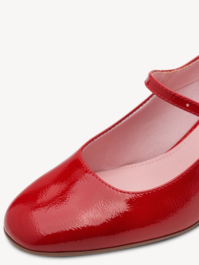 harnais pompes - rouge 1-29601-46-524 acheter tamaris fronde des pompes en ligne