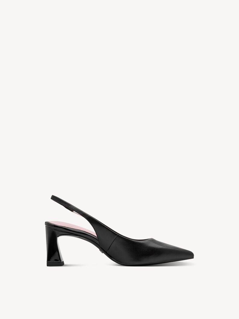 cuir harnais pompes - noir 1-29624-46-003 acheter tamaris fronde des pompes en ligne