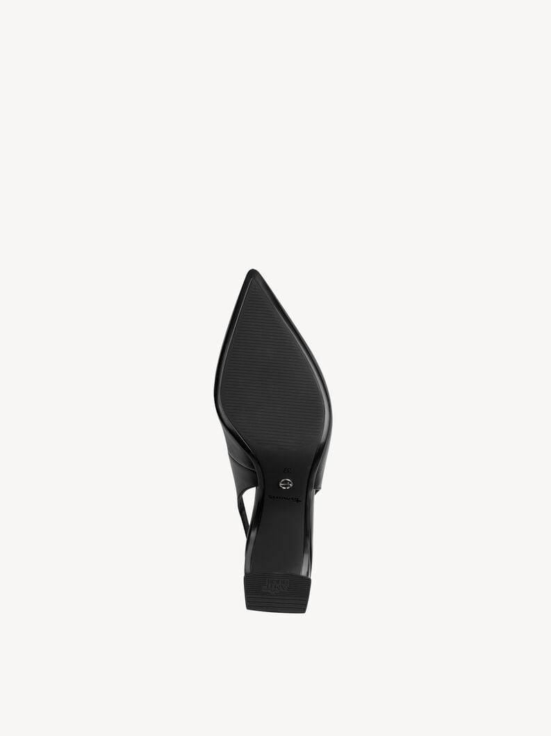 cuir harnais pompes - noir 1-29624-46-003 acheter tamaris fronde des pompes en ligne