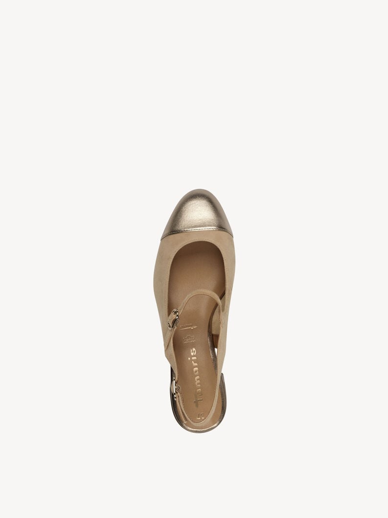 la fronde des pompes beige 1-29630-44-436 acheter tamaris fronde des pompes en ligne