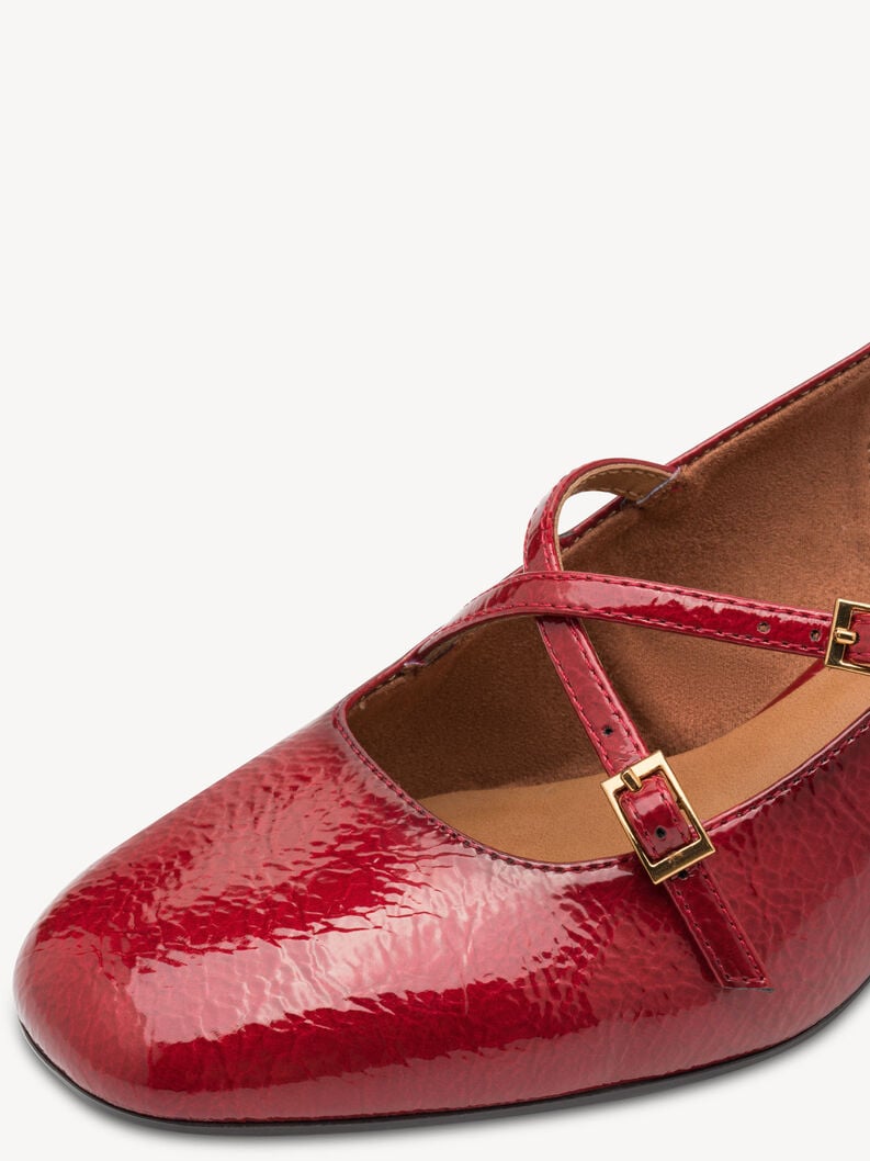 harnais pompes - rouge 1-29661-45-500 acheter tamaris fronde des pompes en ligne