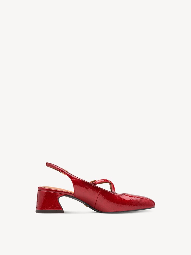 harnais pompes - rouge 1-29661-45-500 acheter tamaris fronde des pompes en ligne