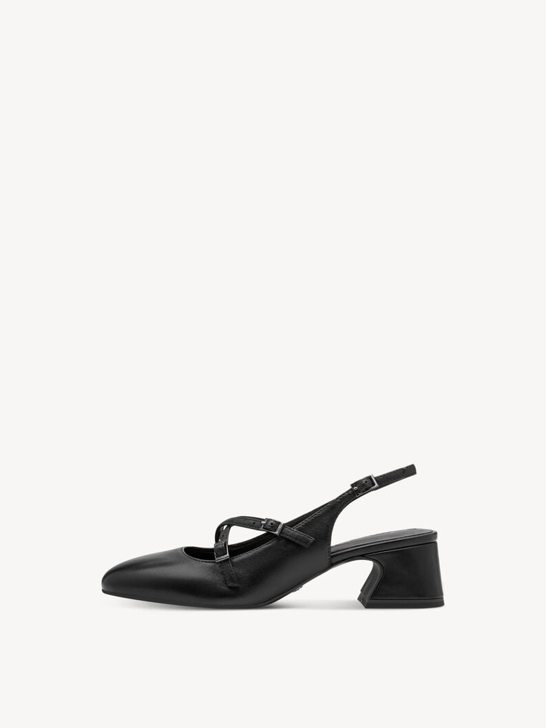 cuir harnais pompes - noir 1-29662-45-003 acheter tamaris fronde des pompes en ligne