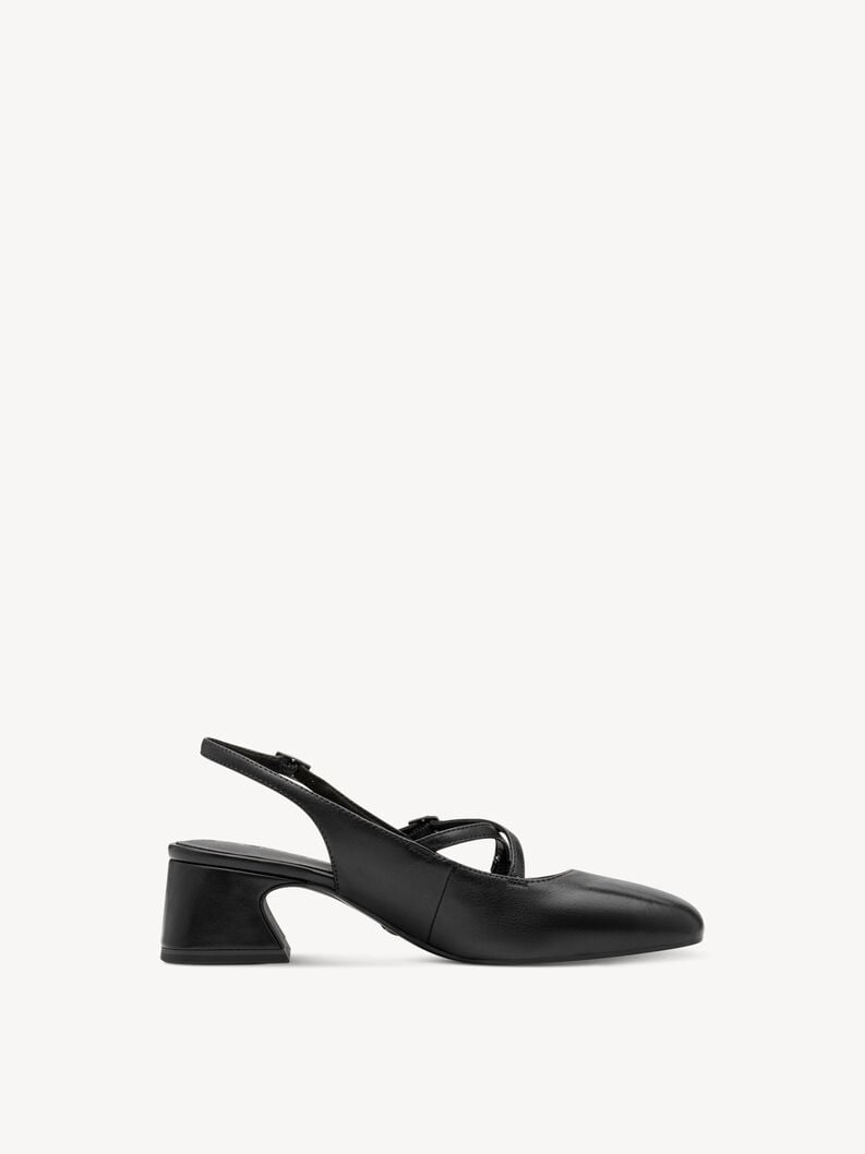 cuir harnais pompes - noir 1-29662-45-003 acheter tamaris fronde des pompes en ligne