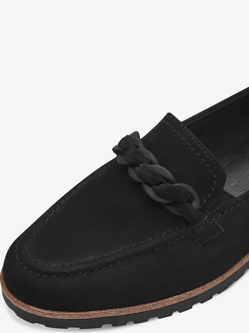 cuir-pantoufles - noir 1-24200-42-001 acheter tamaris faible chaussures chaussons en ligne