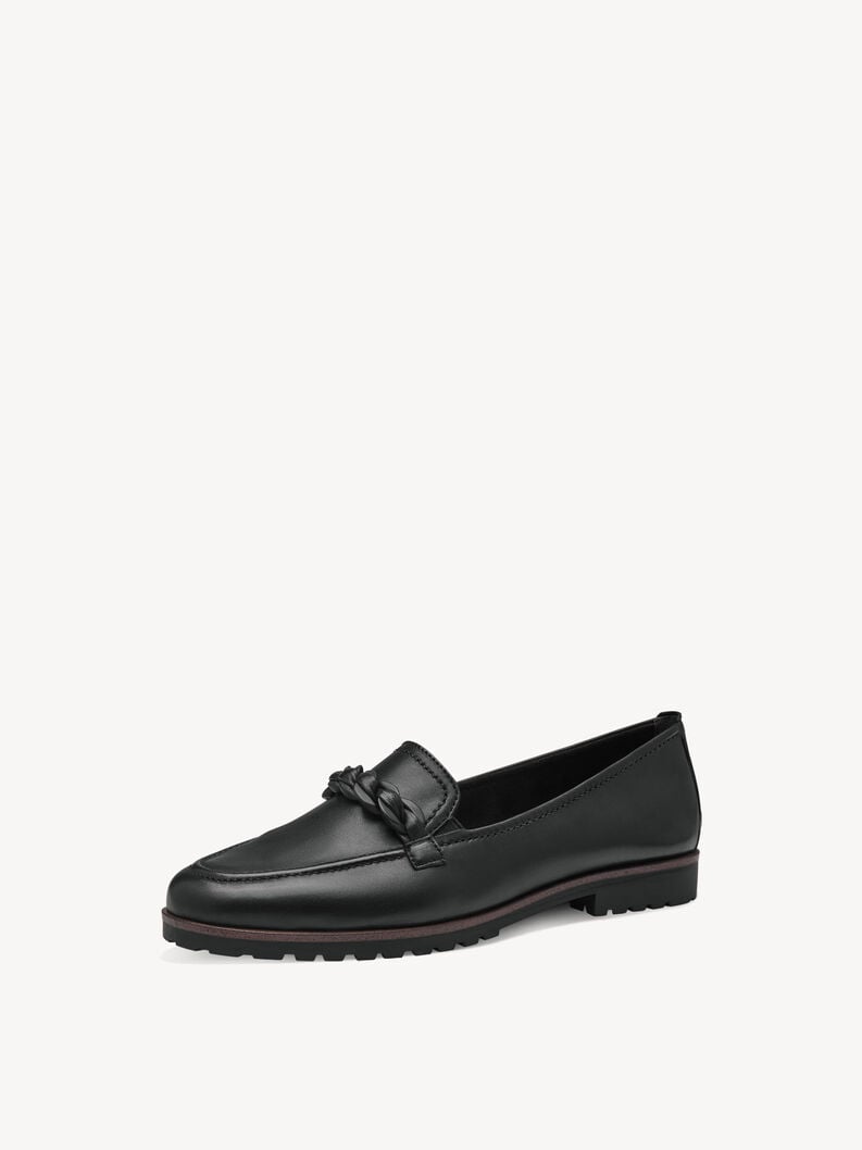 cuir-pantoufles - noir 1-24200-42-003 acheter tamaris faible chaussures chaussons en ligne