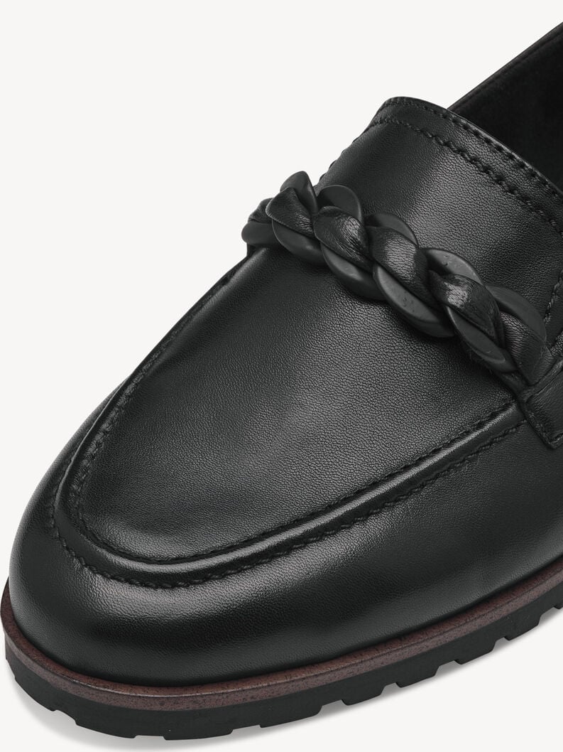cuir-pantoufles - noir 1-24200-42-003 acheter tamaris faible chaussures chaussons en ligne