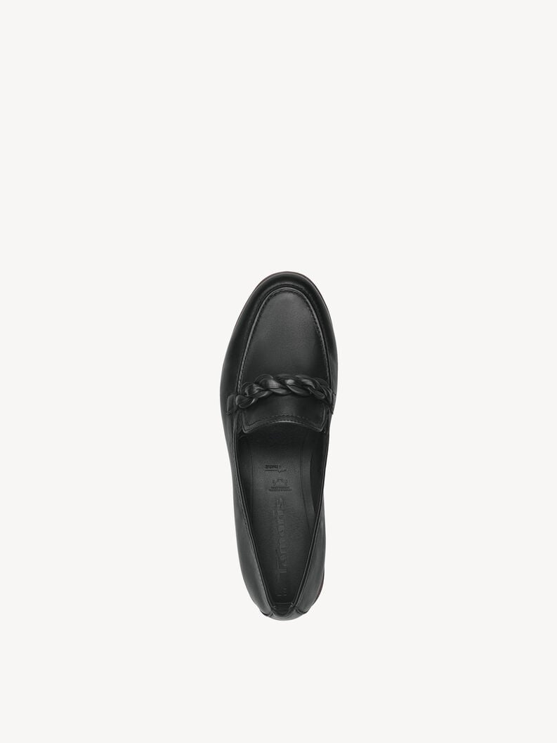 cuir-pantoufles - noir 1-24200-42-003 acheter tamaris faible chaussures chaussons en ligne