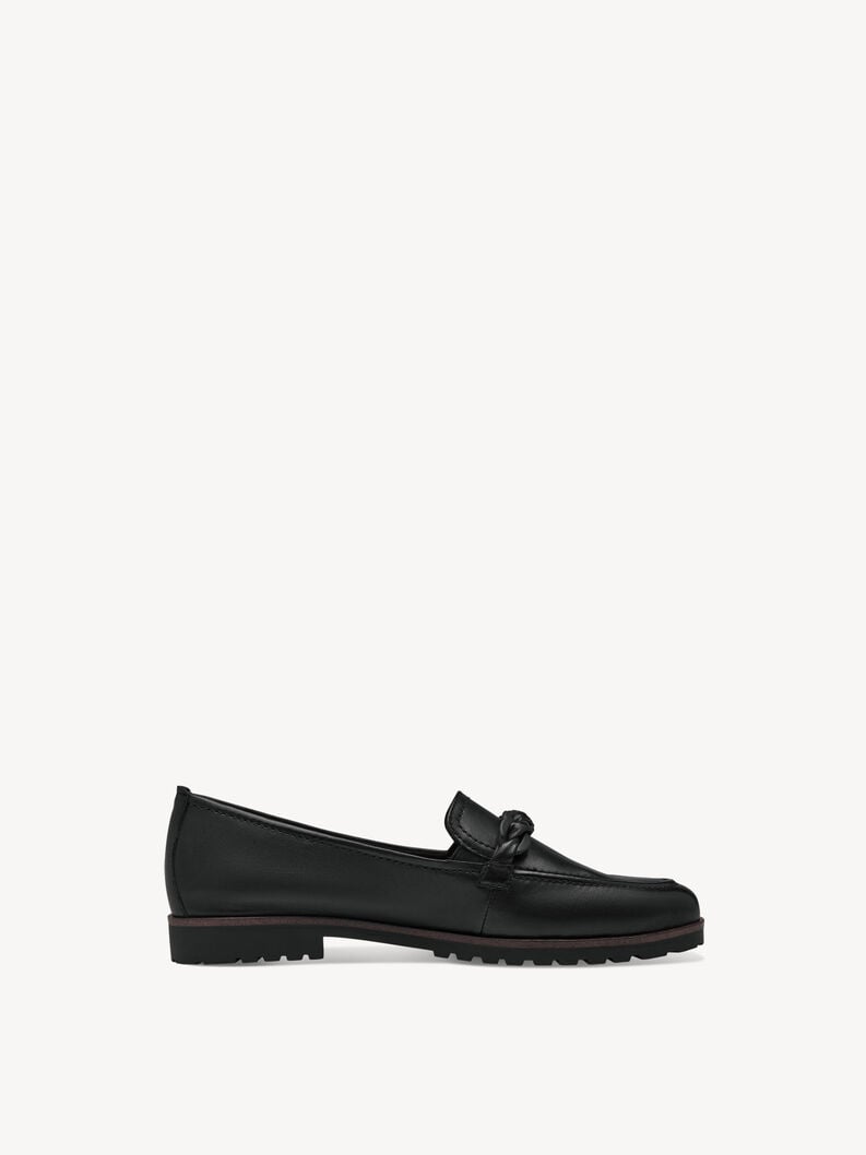 cuir-pantoufles - noir 1-24200-42-003 acheter tamaris faible chaussures chaussons en ligne