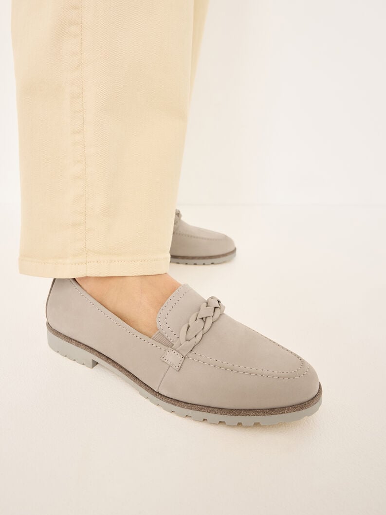 cuir pantoufle - beige 1-24200-42-341 acheter tamaris faible chaussures chaussons en ligne