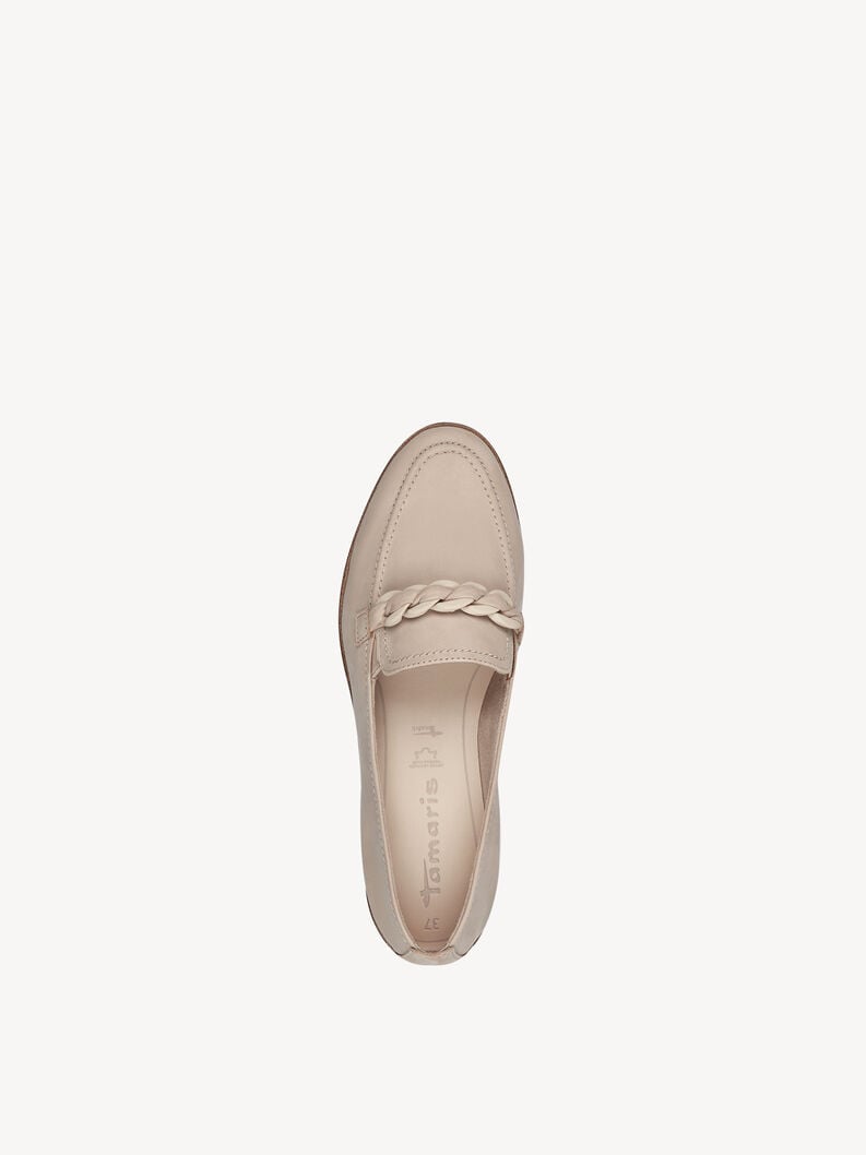cuir pantoufle - beige 1-24200-42-341 acheter tamaris faible chaussures chaussons en ligne