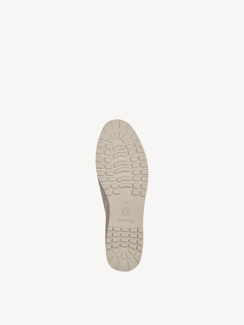 cuir pantoufle - beige 1-24200-42-341 acheter tamaris faible chaussures chaussons en ligne