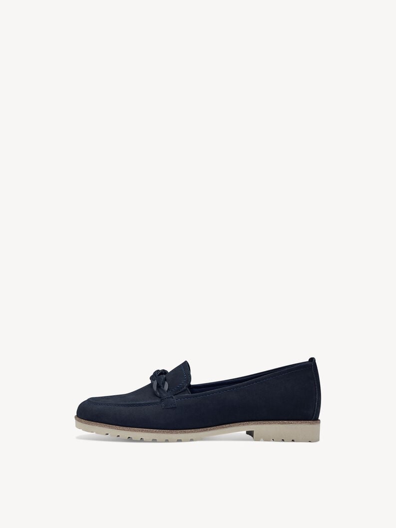 cuir pantoufle bleu 1-24200-42-805 acheter tamaris faible chaussures chaussons en ligne