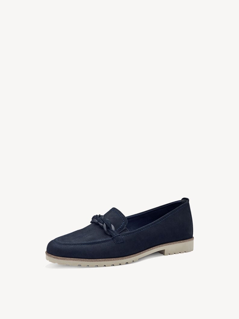 cuir pantoufle bleu 1-24200-42-805 acheter tamaris faible chaussures chaussons en ligne