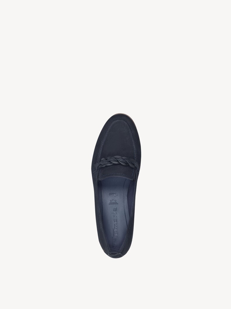 cuir pantoufle bleu 1-24200-42-805 acheter tamaris faible chaussures chaussons en ligne