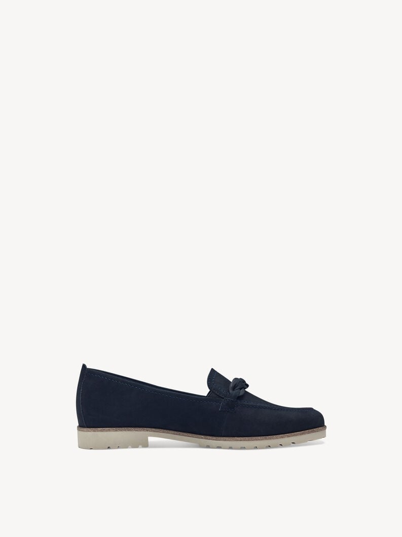 cuir pantoufle bleu 1-24200-42-805 acheter tamaris faible chaussures chaussons en ligne