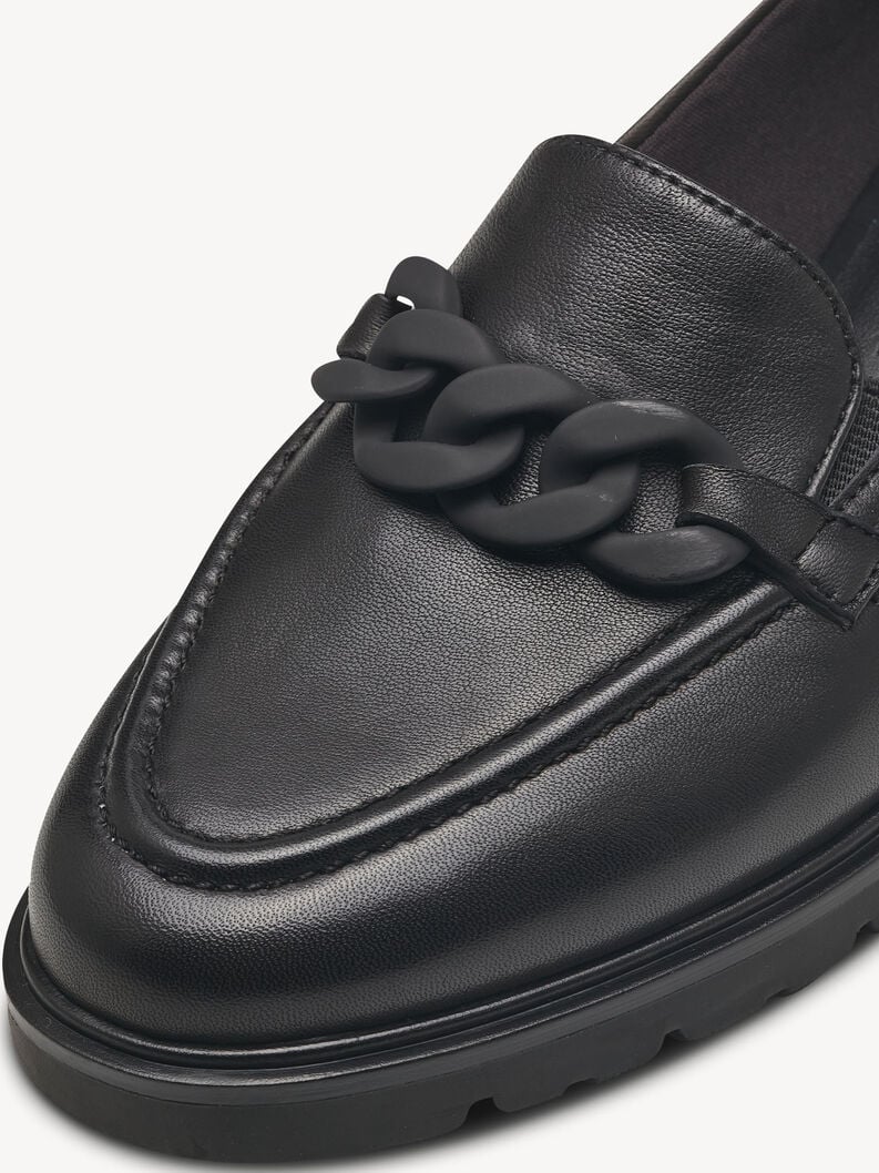cuir-pantoufles - noir 1-24201-41-003 acheter tamaris faible chaussures chaussons en ligne