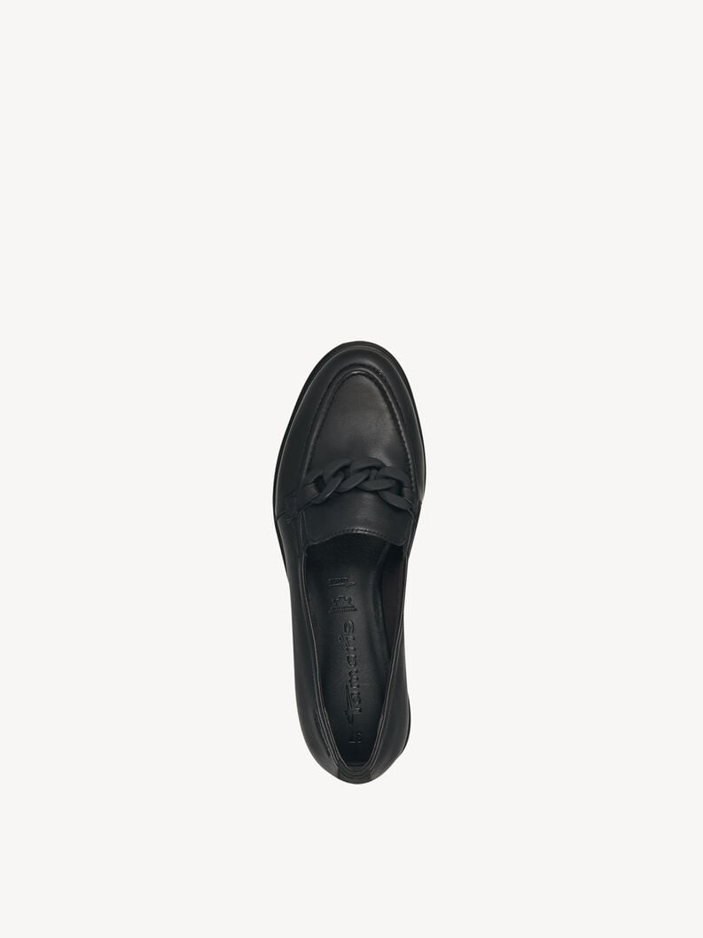 cuir-pantoufles - noir 1-24201-41-003 acheter tamaris faible chaussures chaussons en ligne