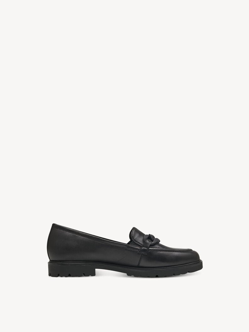 cuir-pantoufles - noir 1-24201-41-003 acheter tamaris faible chaussures chaussons en ligne