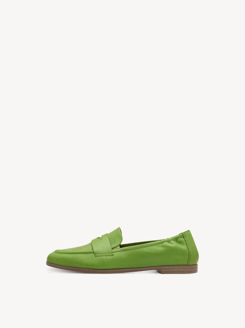 cuir pantoufle verte 1-24210-42-718 acheter tamaris faible chaussures chaussons en ligne