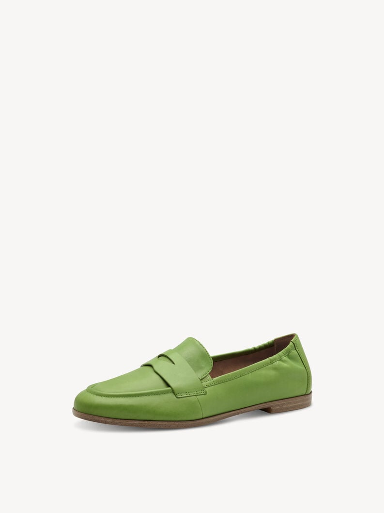 cuir pantoufle verte 1-24210-42-718 acheter tamaris faible chaussures chaussons en ligne