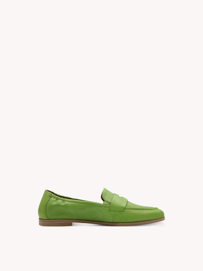 cuir pantoufle verte 1-24210-42-718 acheter tamaris faible chaussures chaussons en ligne