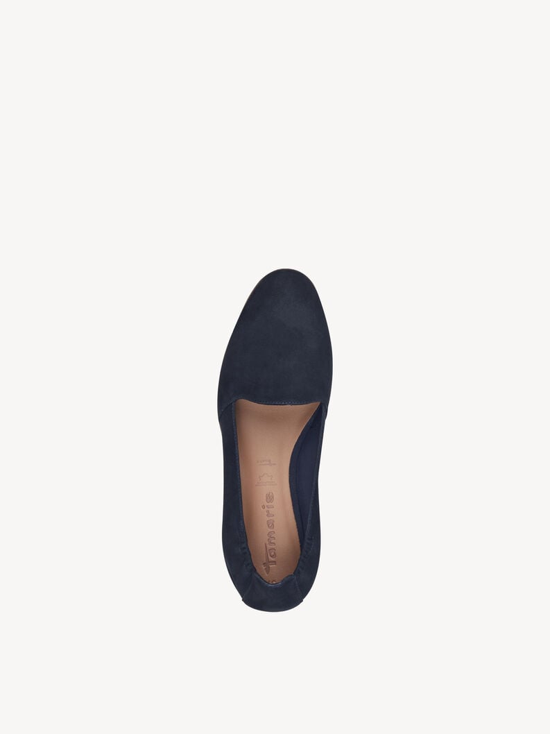 cuir pantoufle bleu 1-24212-42-805 acheter tamaris faible chaussures chaussons en ligne