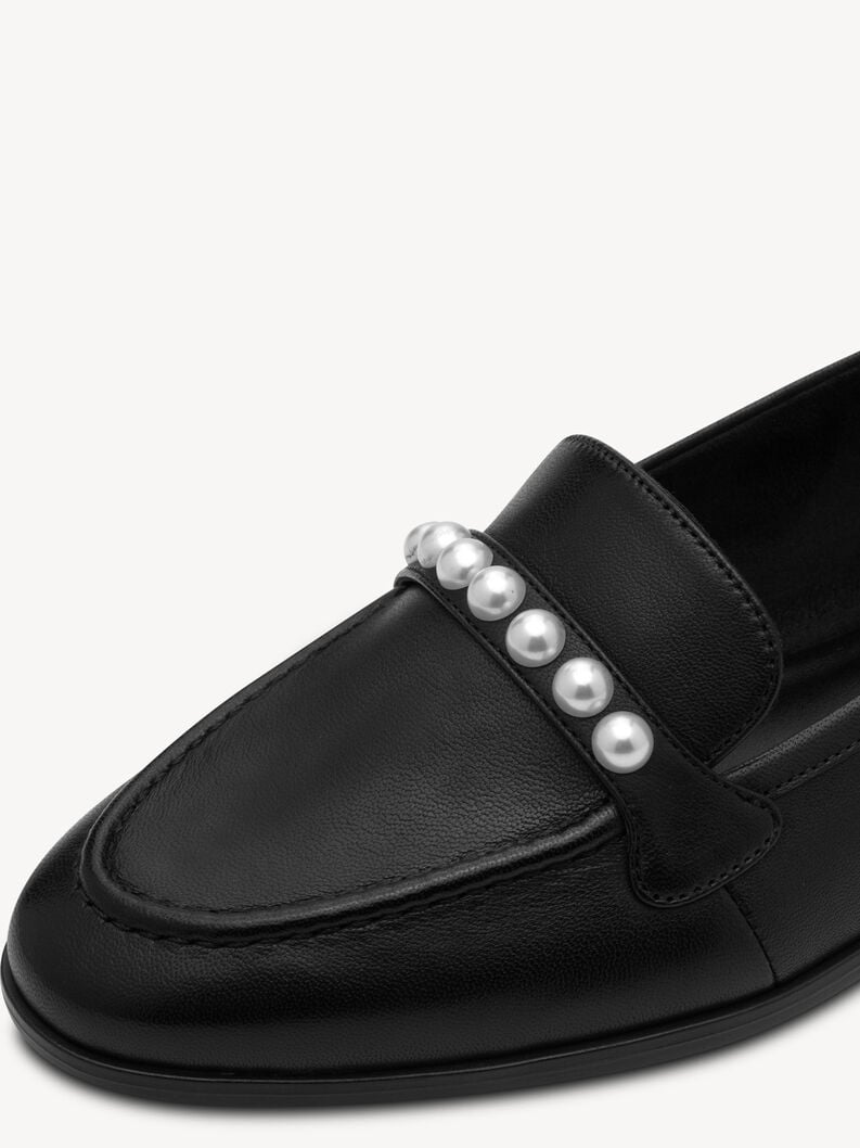 cuir-pantoufles - noir 1-24220-44-003 acheter tamaris faible chaussures chaussons en ligne