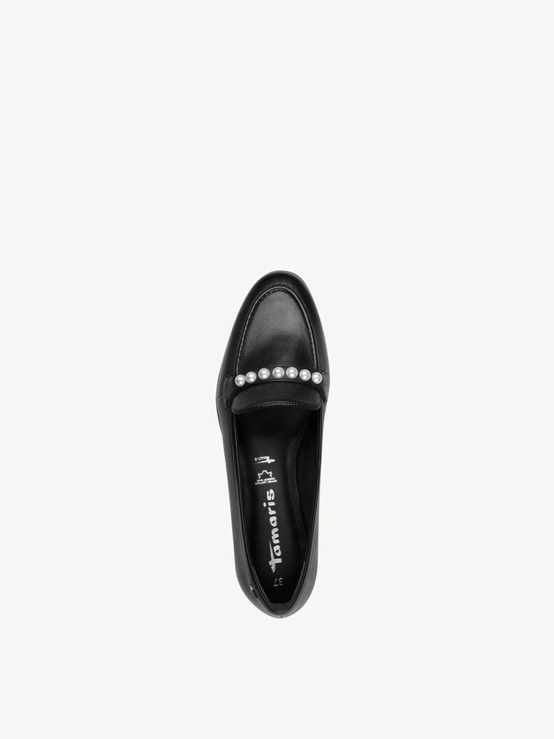 cuir-pantoufles - noir 1-24220-44-003 acheter tamaris faible chaussures chaussons en ligne