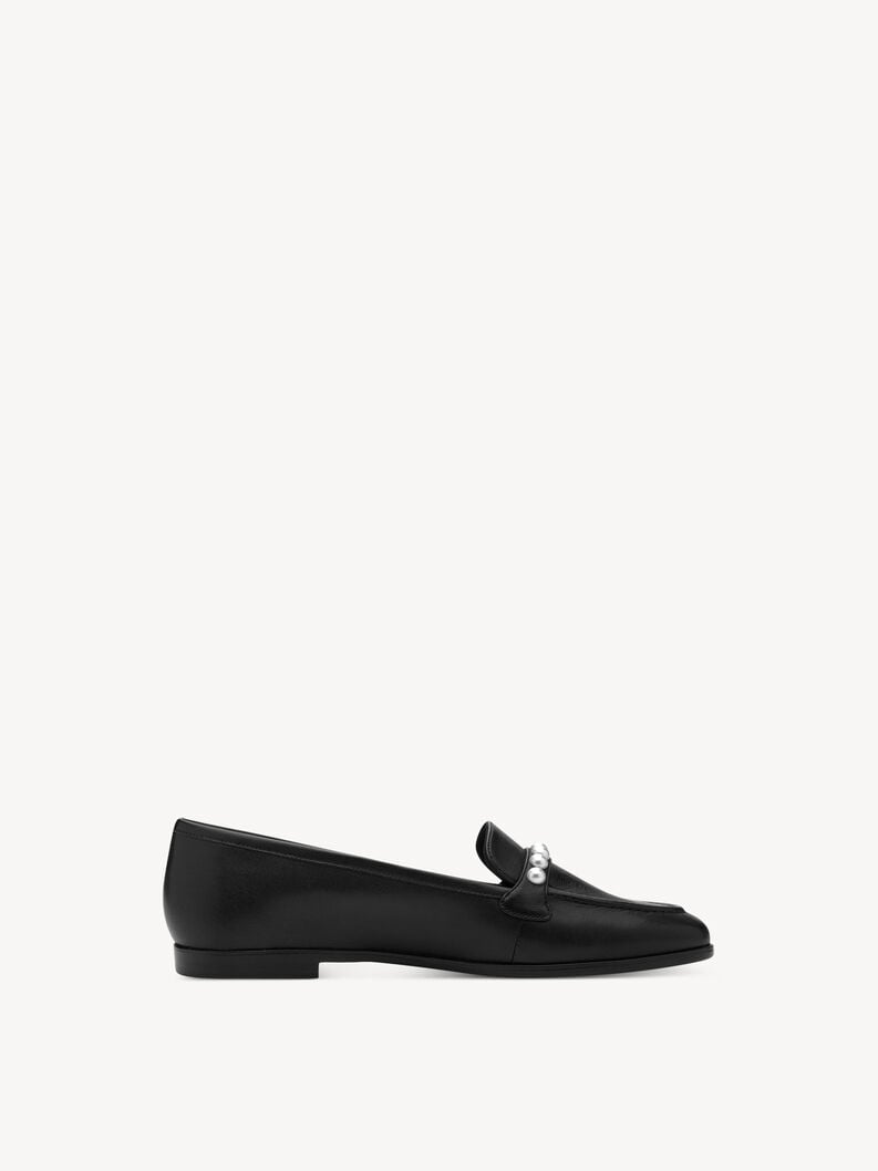 cuir-pantoufles - noir 1-24220-44-003 acheter tamaris faible chaussures chaussons en ligne