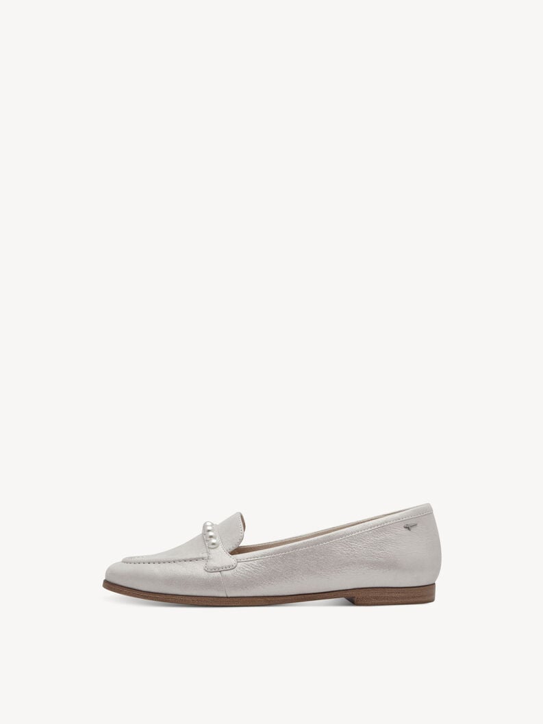 cuir pantoufle dargent 1-24220-44-941 acheter tamaris faible chaussures chaussons en ligne