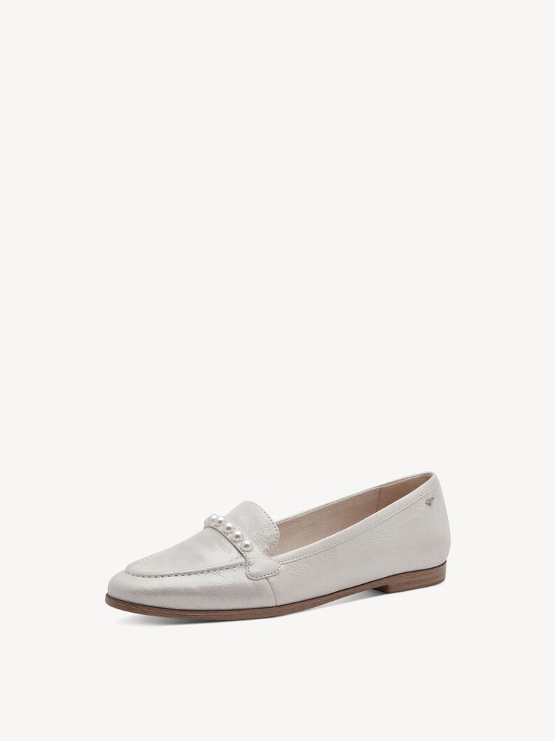 cuir pantoufle dargent 1-24220-44-941 acheter tamaris faible chaussures chaussons en ligne