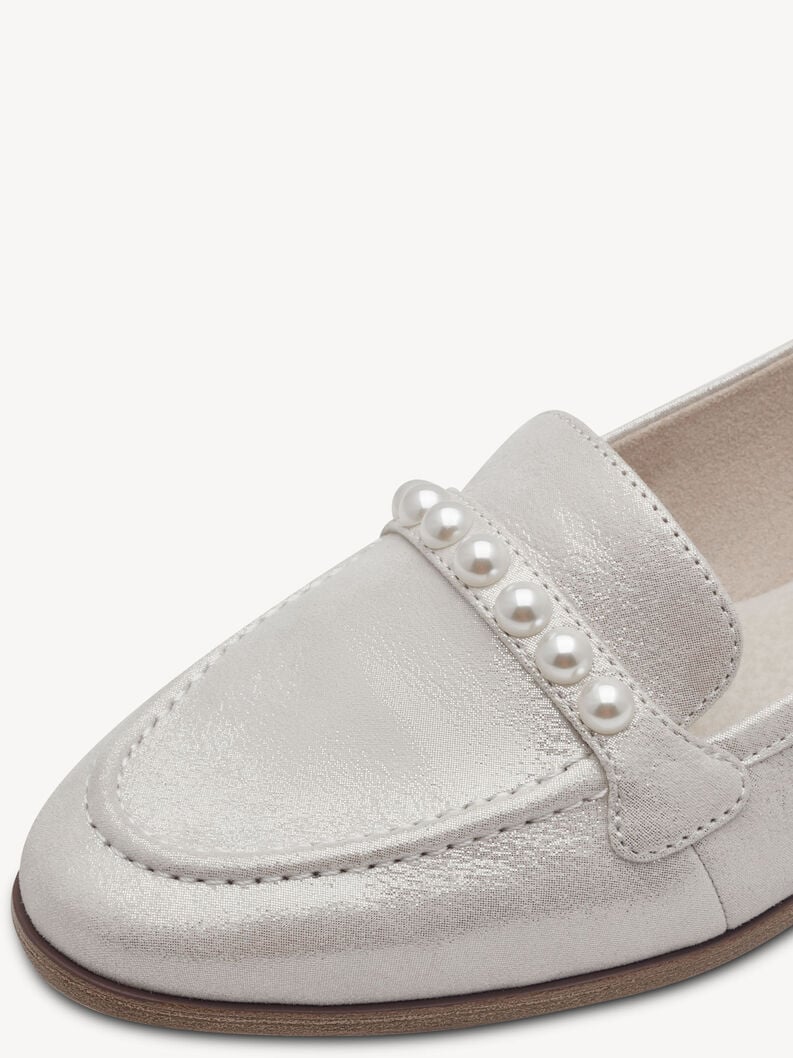 cuir pantoufle dargent 1-24220-44-941 acheter tamaris faible chaussures chaussons en ligne