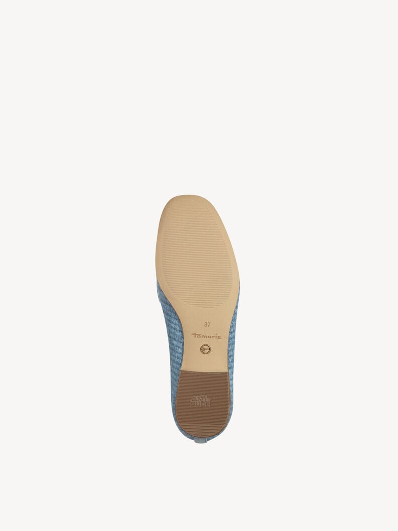 pantoufle bleu 1-24223-44-880 acheter tamaris faible chaussures chaussons en ligne