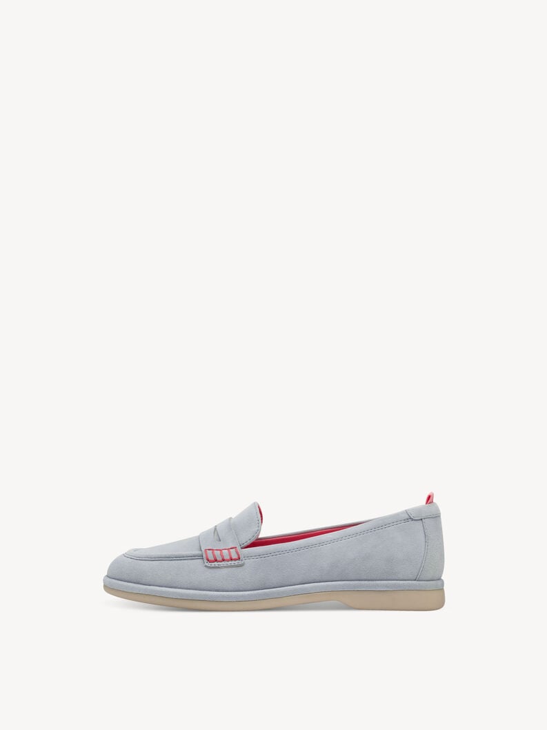 cuir pantoufle bleu 1-24224-44-880 acheter tamaris faible chaussures chaussons en ligne
