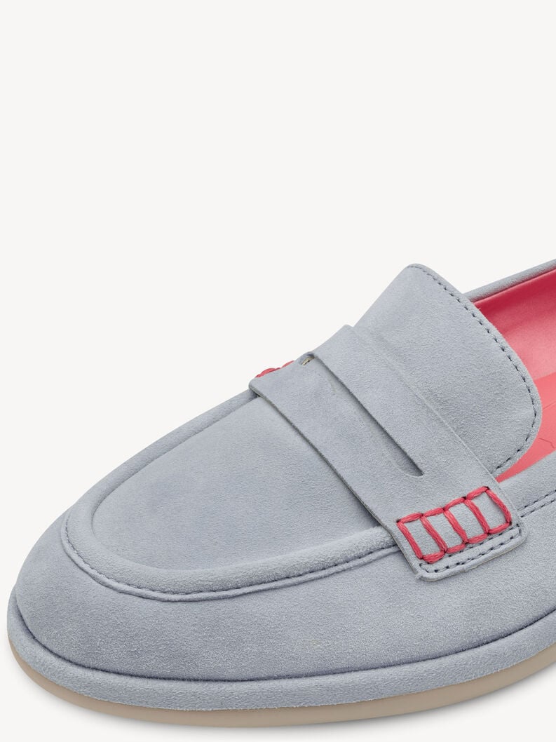 cuir pantoufle bleu 1-24224-44-880 acheter tamaris faible chaussures chaussons en ligne